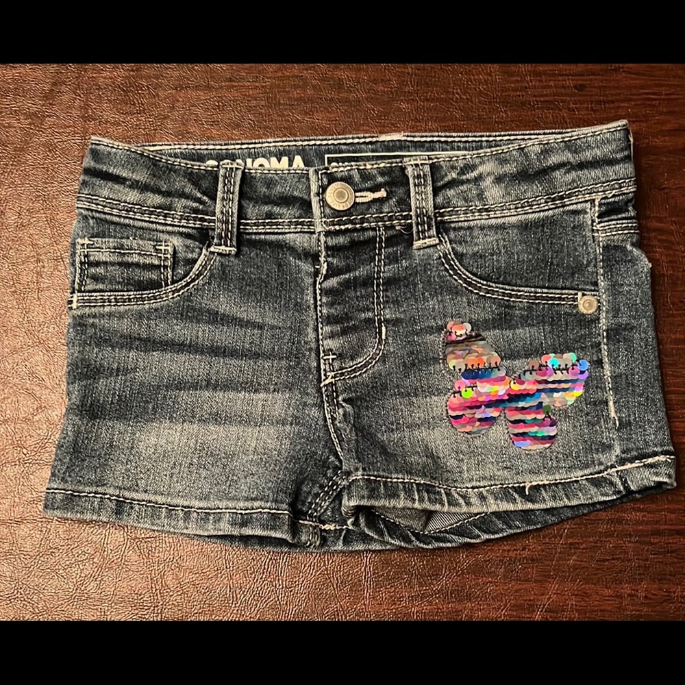 Girl Jean Shorts